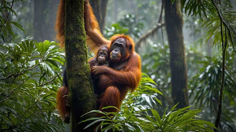 orangutan sa sumatre